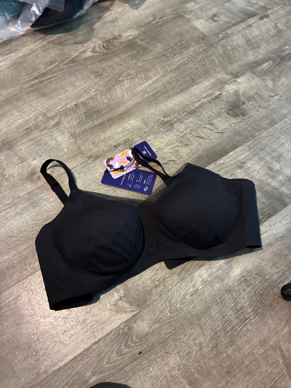 Women’s Honeylove Crossover Bra Vamp New SZ Large NWT